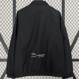 2024 Black Windbreaker