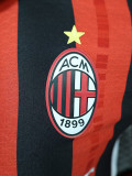 [PLAYER] 2024/25 ACM Home Red Player Long Sleeve Soccer jersey
