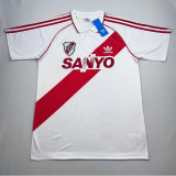 1992/93 River Plate Home White Retro Soccer jersey
