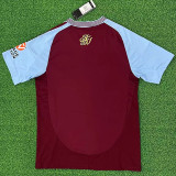 2024/25 Aston Villa Home Crimson Fans Soccer jersey