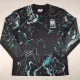 2024 Korea Republic Away Black Fans Long Sleeve Soccer jersey