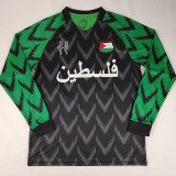 2024/25 CD Palestino Special Edition Black Fans Long Sleeve Soccer jersey