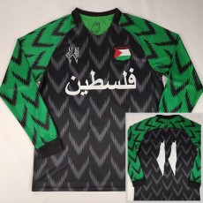 2024/25 CD Palestino Special Edition Black Fans Long Sleeve Soccer jersey