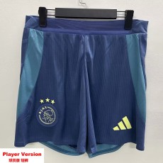 [PLAYER] 2024/25 Ajax Away Blue Player Soccer Shorts