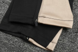 2024 Black Kids Half Pull Tracksuit