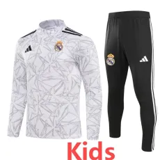 2024/25 R MAD White Kids Half Pull Tracksuit