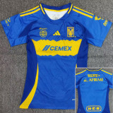 2024/25 Tigres UANL Away Blue Fans Women Soccer jersey