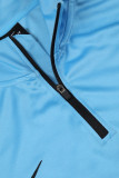2024 Azure Kids Half Pull Tracksuit