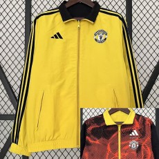 2024/25 Man Utd Yellow Windbreaker