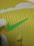 [PLAYER] 2024 Brazil Special Edition Yellow Player Soccer jersey