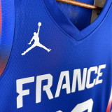 2024 WEMBANYAMA #32 Blue NBA Jerseys