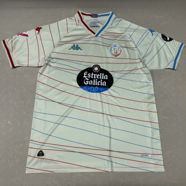2024/25 Valladolid Away White Fans Soccer jersey