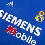 2004/05 R MAD 3RD Blue Retro Soccer jersey
