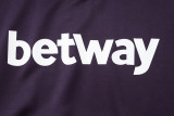 2024/25 West Ham Black Half Pull Tracksuit