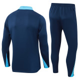 2024/25 CHE Dark Blue Half Pull Tracksuit