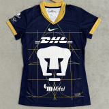 2024/25 Pumas UNAM Away Dark Blue Fans Women Soccer jersey
