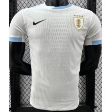 [PLAYER] 2024 Uruguay Away White Player Soccer jersey