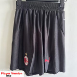 [PLAYER] 2024/25 ACM Home Black Player Soccer Shorts