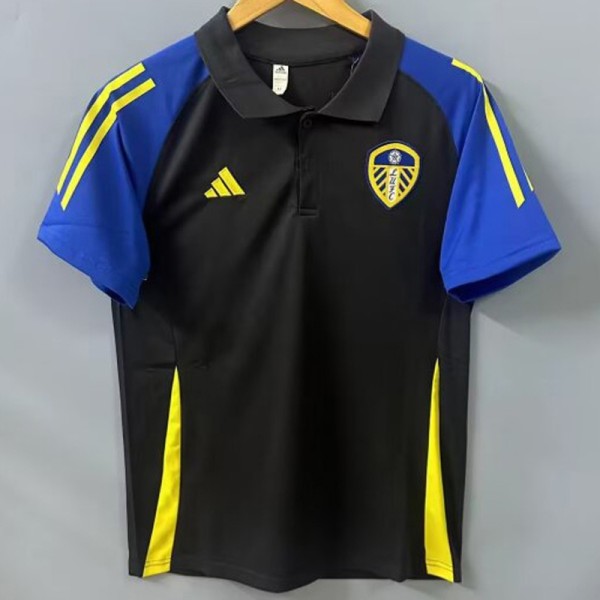 2024/25 Leeds United Black Training Shirts