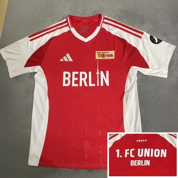 2024/25 1. FC Union Berlin Home Red Fans Soccer jersey