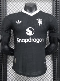 [PLAYER] 2024/25 Man Utd GKB Black Player Soccer jersey