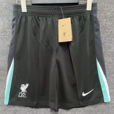 2024/25 LIV Away Black Fans Soccer Shorts