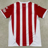 2024/25 Sporting de Gijon Home Red Fans Soccer jersey