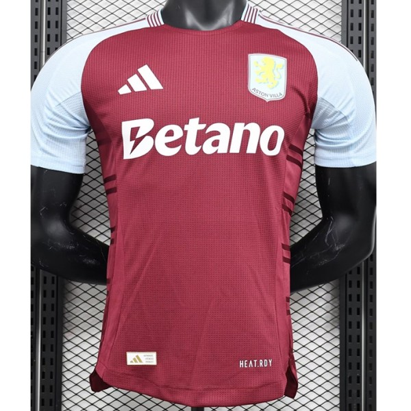 [PLAYER] 2024/25 Aston Villa Home Crimson Player Soccer jersey