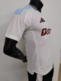 [PLAYER] 2024/25 Aston Villa Away White Player Soccer jersey