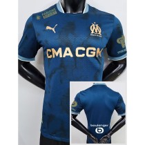 [PLAYER] 2024/25 Marseille Away Dark Blue Player Soccer jersey