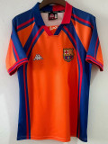 1997/98 BAR Away Orange Retro Soccer jersey