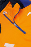 2024/25 JUV Orange Kids Half Pull Tracksuit