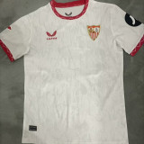 2024/25 Sevilla Home White Fans Soccer jersey