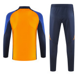 2024/25 JUV Orange Kids Half Pull Tracksuit