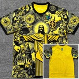2024 Brazil Special Edition Yellow Fans Soccer jersey