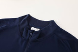 2024/25 Ajax Dark Blue Half Pull Tracksuit