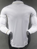 [PLAYER] 2011/12 R MAD Home White Retro Long Sleeve Soccer jersey