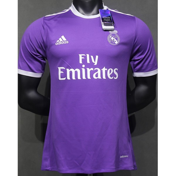 [PLAYER] 2016/17 R MAD Away Purple Retro Soccer jersey