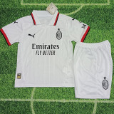 2024/25 ACM Away White Fans Kids Soccer jersey