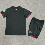 2024/25 West Ham Away Black Fans Kids Soccer jersey