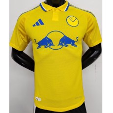 [PLAYER] 2024/25 Leeds United Away Yellow Player Soccer jersey