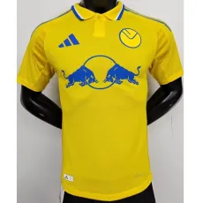 [PLAYER] 2024/25 Leeds United Away Yellow Player Soccer jersey