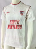 1991/92 Sevilla Home White Retro Soccer jersey
