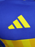 [PLAYER] 2024/25 Boca Juniors Home Blue Player Long Sleeve Soccer jersey
