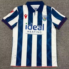 2024/25 West Bromwich Albion Home Blue Fans Soccer jersey