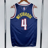 2022/23 NUGGETS WESTBROOK #4 Dark Blue NBA Jerseys