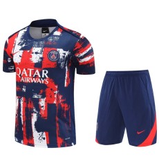 2024/25 PSG Red Training Shorts Suit