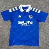 2024/25 FC Schalke 04 Home Blue Fans Soccer jersey