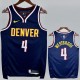 2022/23 NUGGETS WESTBROOK #4 Dark Blue NBA Jerseys