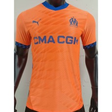 [PLAYER] 2024/25 Marseille 3RD Orange Player Soccer jersey
